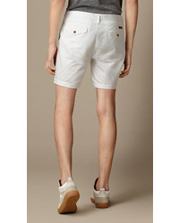 Burberry Brit Cotton Twill Chino Shorts