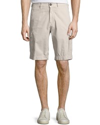 Brunello Cucinelli Cargo Style Shorts Off White