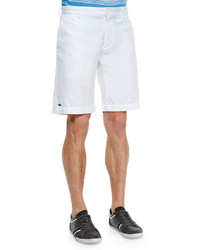 Lacoste Classic 10 Bermuda Shorts White