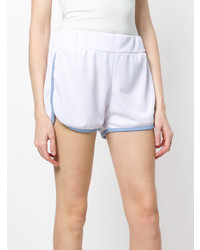 Gcds Contrast Hem Fitted Shorts