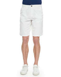 Original Paperbacks Cotton Twill Shorts White