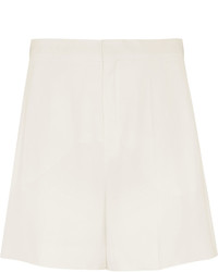 Chloé Crepe Shorts Off White