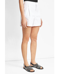 Vince High Waisted Cotton Shorts