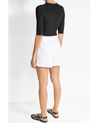 Vince High Waisted Cotton Shorts