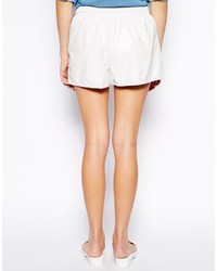 Jovonnista Corinne Leather Look Shorts