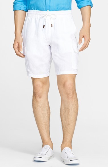 Vilebrequin Linen Bermuda Cargo Shorts | Where to buy & how to wear