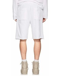 Helmut Lang Logo Cotton Jersey Shorts