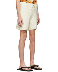 Nanushka Off White Elan Shorts