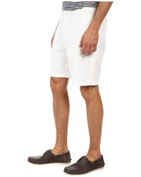 Nautica True Khaki Flat Front Short Shorts