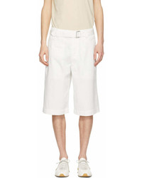 Lemaire White Trench Shorts