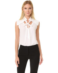 Yigal Azrouel Center Front Tie Top