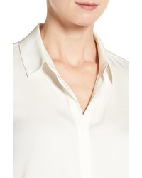 Classiques Entier Stretch Silk Double Georgette Blouse