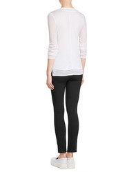 Rag & Bone Long Sleeved Top With Silk And Cashmere