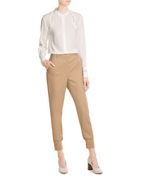 3.1 Phillip Lim Silk Blouse With Cut Out Detail