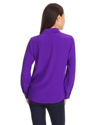 Eileen Fisher Silk Button Shirt