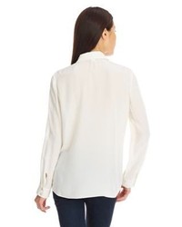 Eileen Fisher Silk Button Shirt