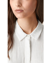 Burberry Jacquard Cotton Silk Shirt