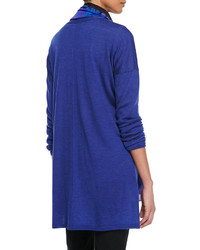 Eileen Fisher Long Sleeve Silk Button Front Blouse