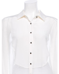Elizabeth and James Silk Blouse W Tags