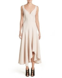 Alexander McQueen Silk Asymmetrical Dress