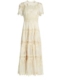 Zimmermann Tropicale Antique Silk Georgette Dress
