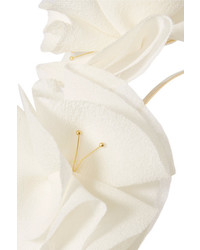 Rosantica Silk Georgette Headband White