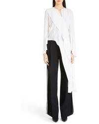 Givenchy Asymmetrical Silk Blouse