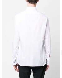 Zegna Button Up Cotton Silk Shirt