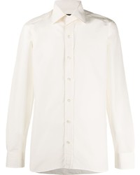 Tom Ford Long Sleeve Cotton Silk Shirt