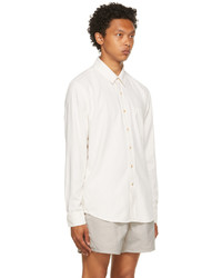 Our Legacy Off White Silk Classic Shirt