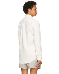 Our Legacy Off White Silk Classic Shirt