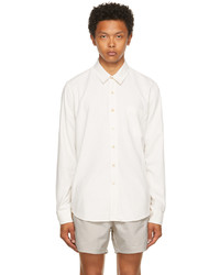 Our Legacy Off White Silk Classic Shirt