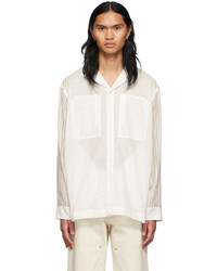 Tanaka White The Workshirt Silk Shirt