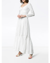 Etro Silk Cotton Blend Maxi Dress