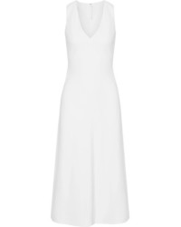Rosetta Getty Stretch Cady Midi Dress White