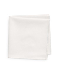 Nordstrom Solid Queens Oxford Silk Pocket Square