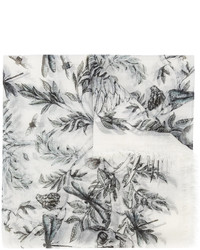 Alexander McQueen Eagle Leaves Scarf