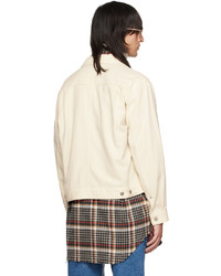 The Letters Off White Work Tuck Jacket