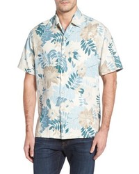 Tommy Bahama Desert Blooms Standard Fit Silk Camp Shirt
