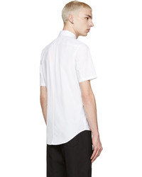 Marc Jacobs White Silk Trim Shirt