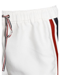 Moncler Gamme Rouge Cotton Silk Twill Shorts