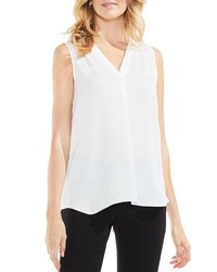 Vince Camuto Rumpled Satin Blouse
