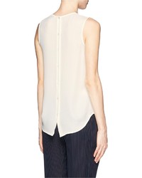 Nobrand Turnia Bow Silk Georgette Blouse