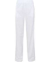 White Silk Sweatpants