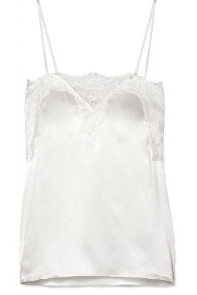 CAMI NYC The Sweetheart Med Silk Charmeuse Camisole 160 NET A