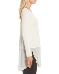 Eileen Fisher Silk Layer Look Tunic