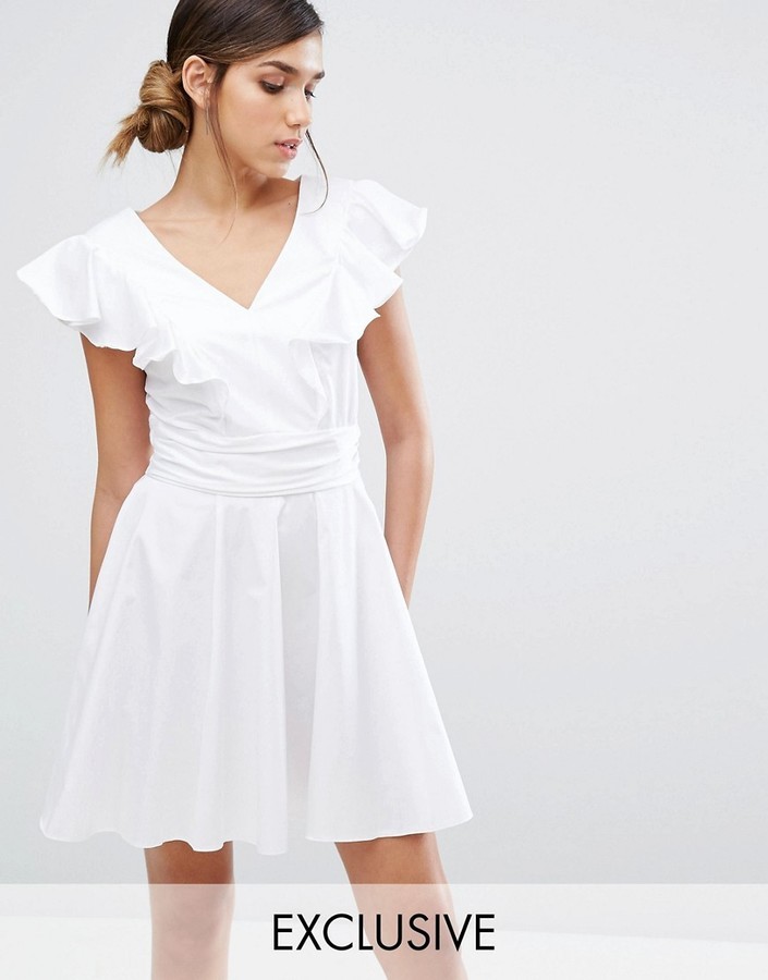 closet london white dress