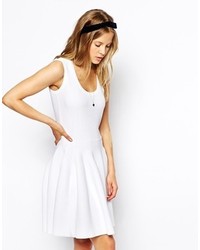 Asos Collection Skater Dress In Structured Knit