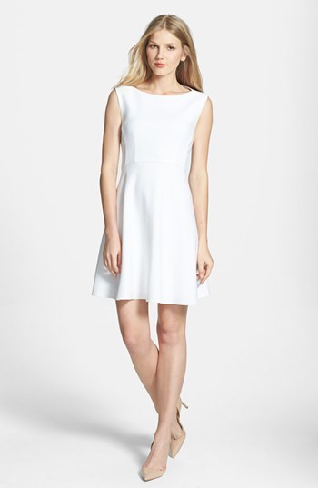 French connection fit outlet and flare dress