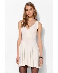 Urban Outfitters Pins And Needles Surplice Skater Dress